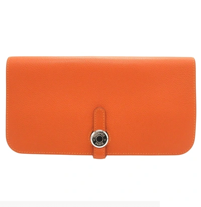Cuero | Dogon Orange Wallet