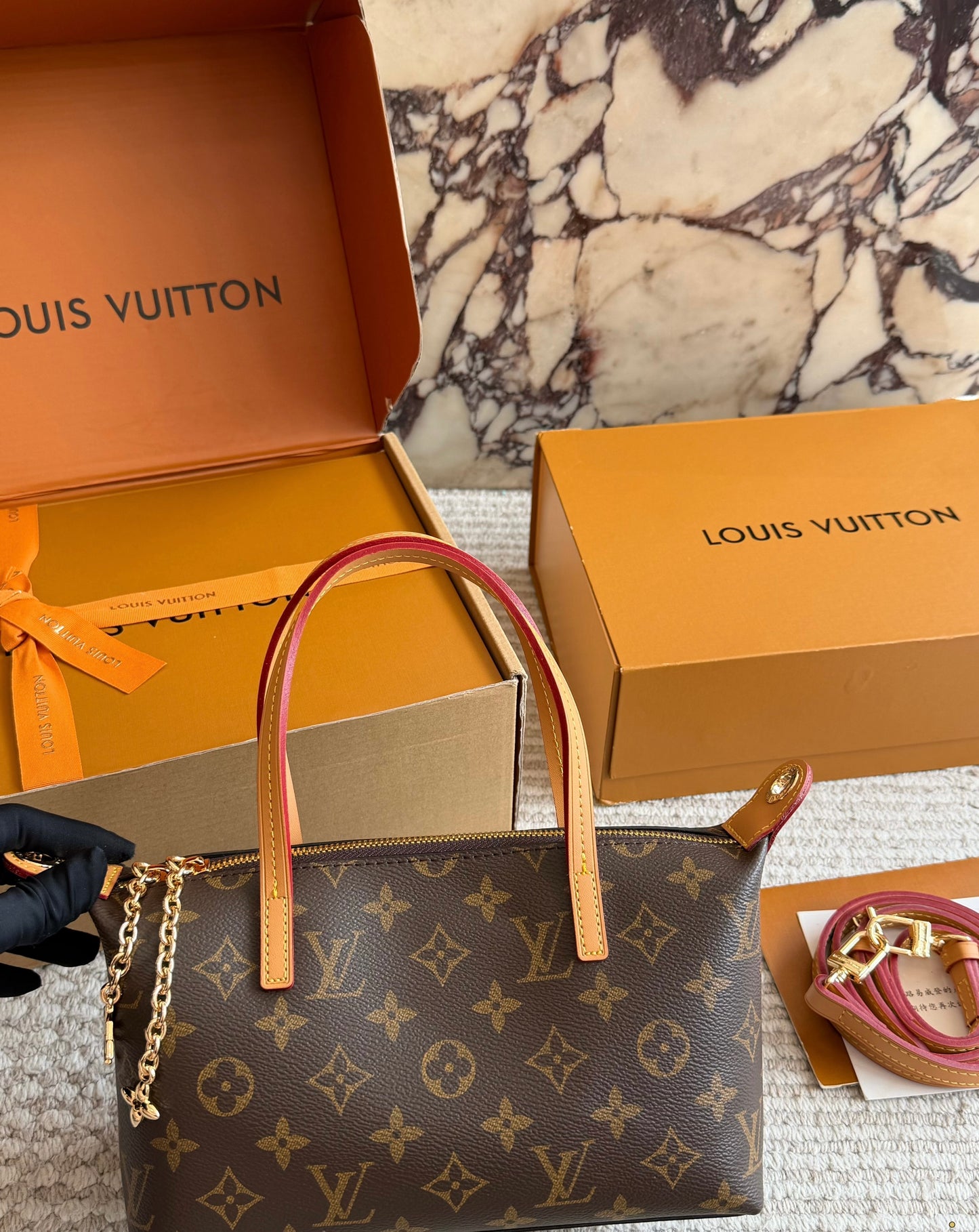 Cuero | Monogram Top Handle Tote