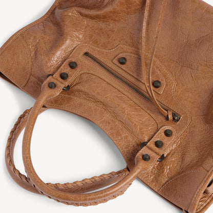 Cuero | WOMEN'S LE CITY BAG SMALL IN CAMEL