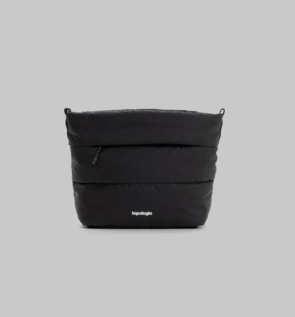Cuero | Topologo Besace Puffer Bag - Black