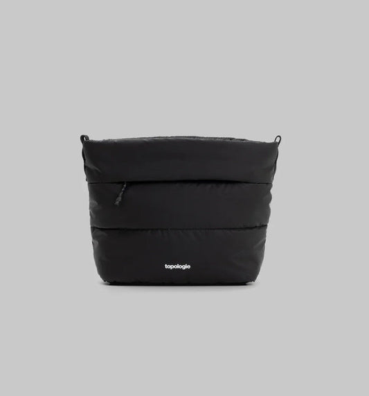 Cuero | Topologo Besace Puffer Bag - Black