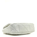 Chanel Lambskin Quilted Medium Chanel 19 Flap White Bag