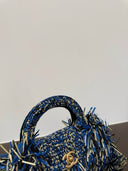 Chanel Mini Kelly Top Handle Bag – Fringe Tweed