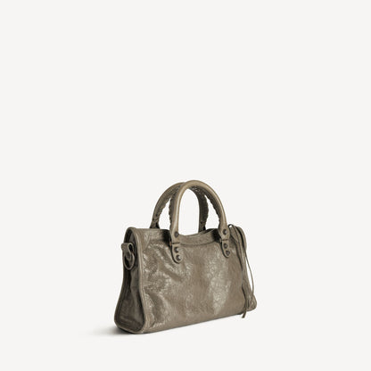 Cuero | WOMEN'S LE CITY BAG SMALL IN ARMY GREEN