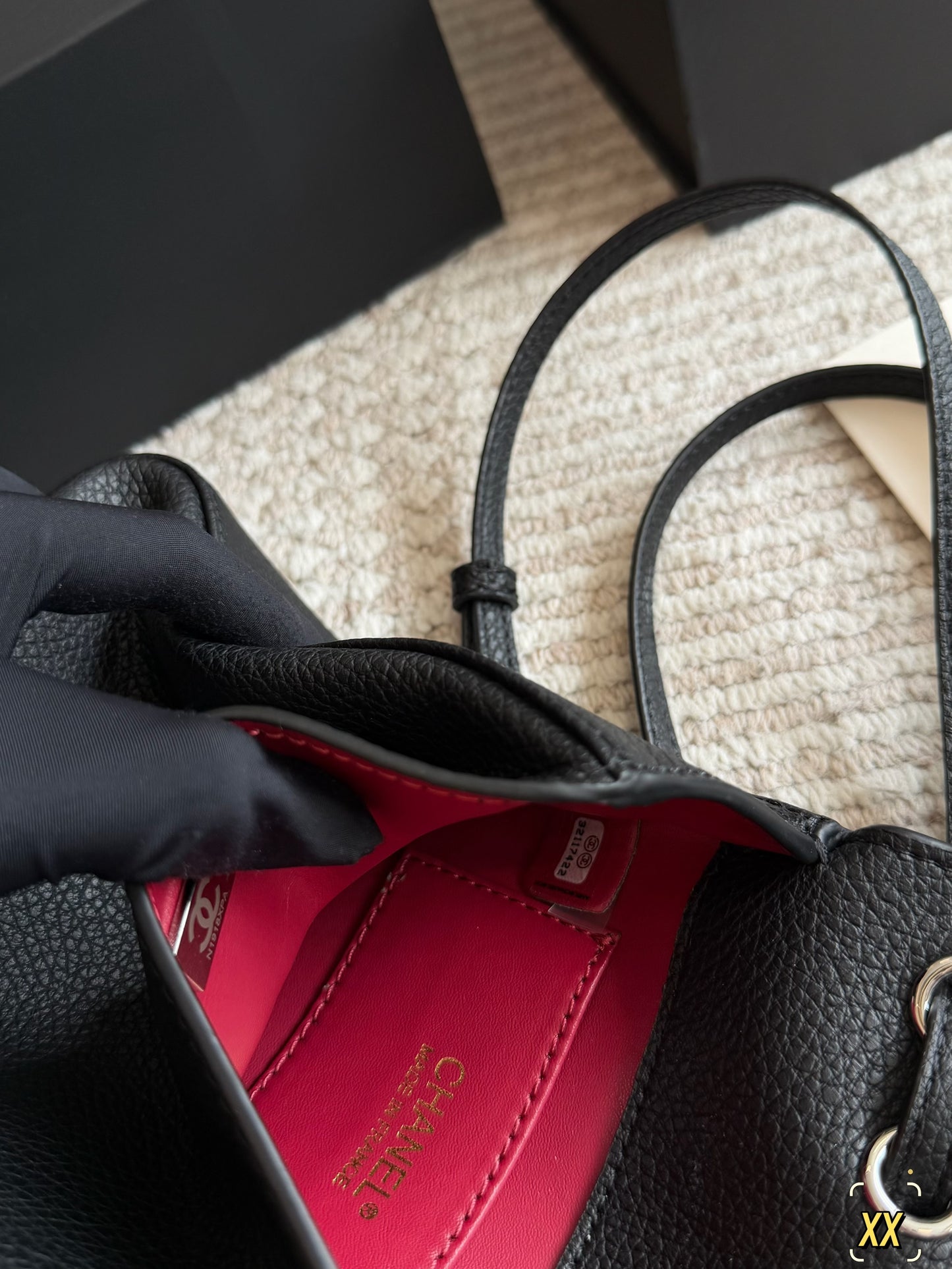 Cuero | Mini Phone Bag Black