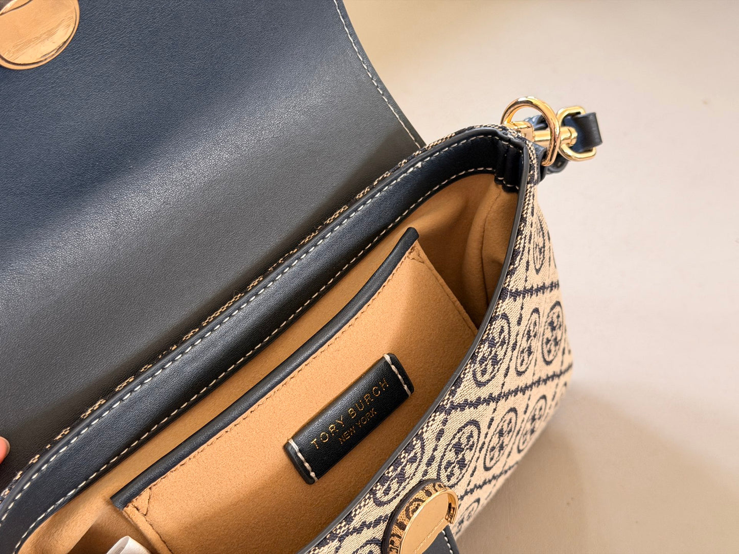 Cuero | Monogram Jacquard Shoulder Bag