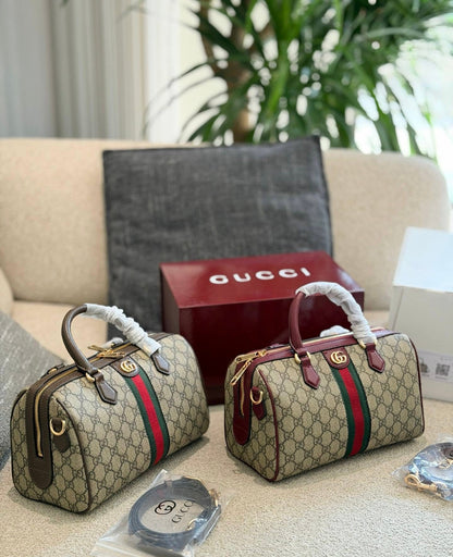 Cuero | Ophidia Medium Boston Bag