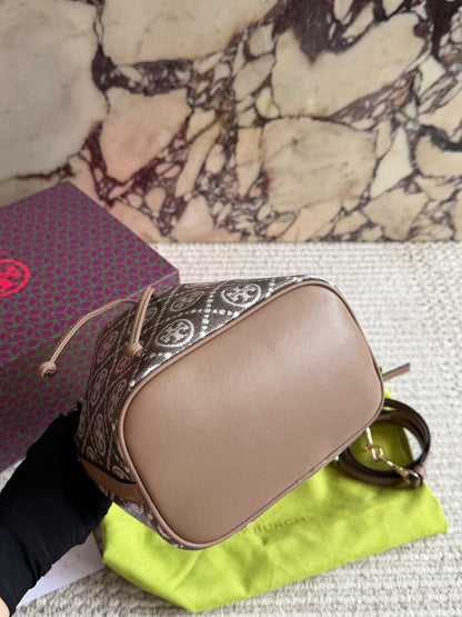 Cuero | Monogram Bucket Bag