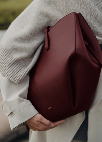 Cuero | Cyme Edition Textured Black Cherry