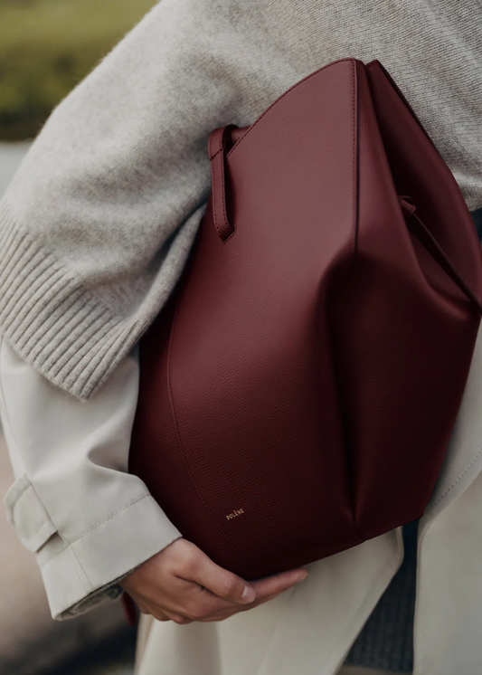Cuero | Cyme Edition Textured Black Cherry