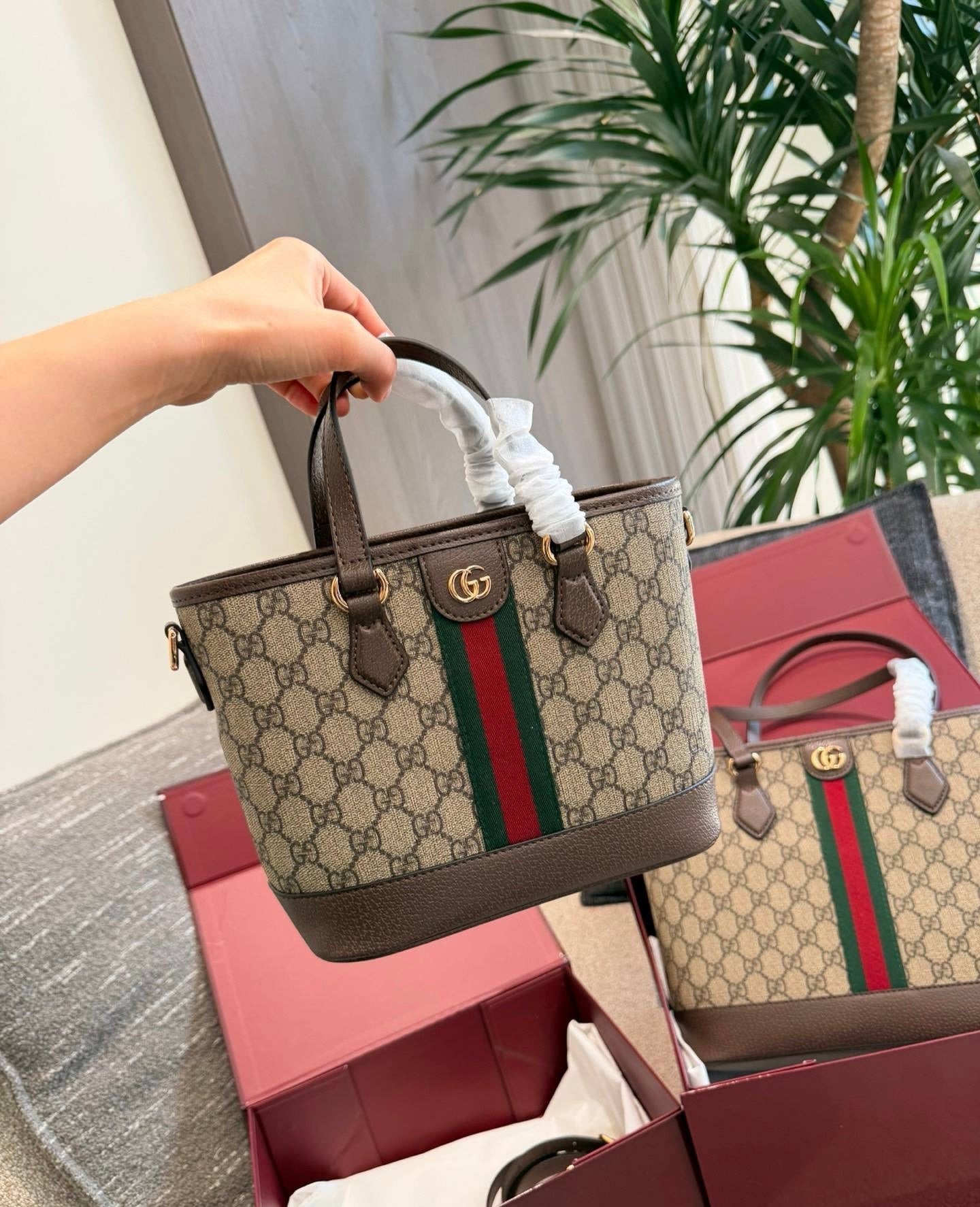 Cuero | Ophidia small tote bag