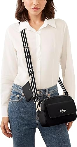Cuero | Original Kate Spade New York Women's Rosie Pebbled Leather Flap Camera Bag