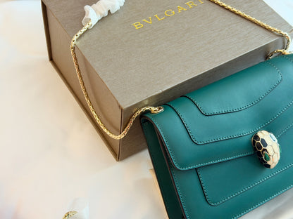 Cuero | Mini Crossbody Bag Emerald Green