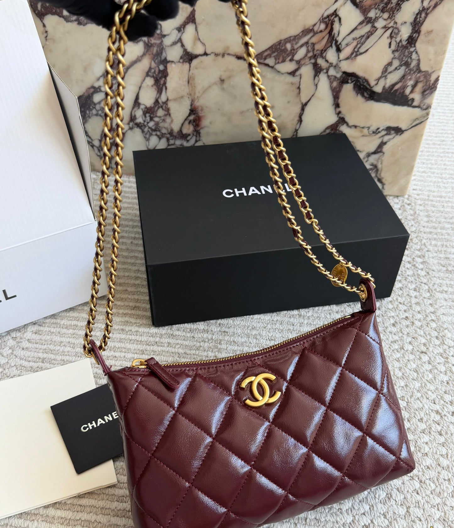Cuero | Quilted Mini Shoulder Bag