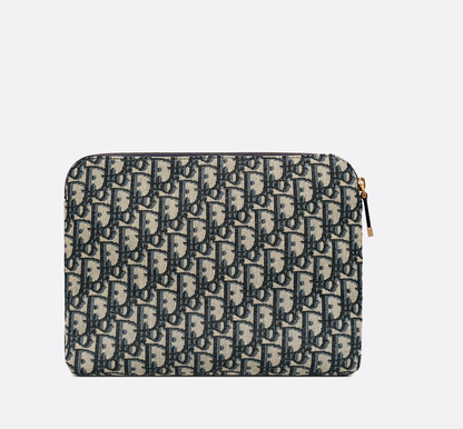 Cuero | Travel Travel Kit Blue Oblique Jacquard
