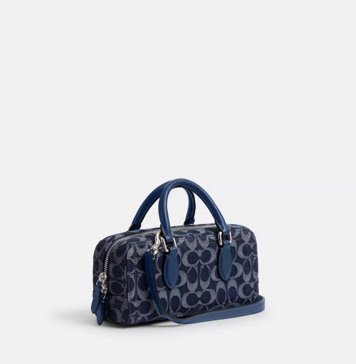Cuero | Bowery Satchel 22 In Signature Denim