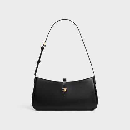 Cuero | Tina Shoulder Bag In Shiny Calfskin