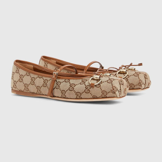 Cuero | WOMEN'S HORSEBIT BALLET FLAT