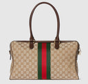 Cuero | Gucci Borsetto large boston bag
