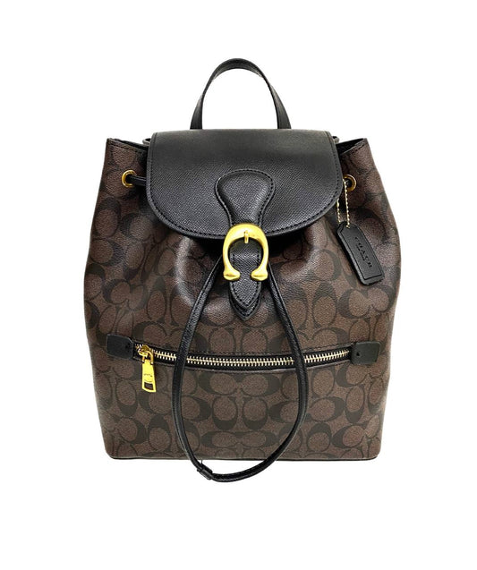 Cuero | Evie backpack in signature canvas