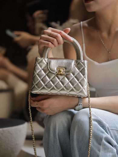 Cuero | Kelly Nano Bag - Silver