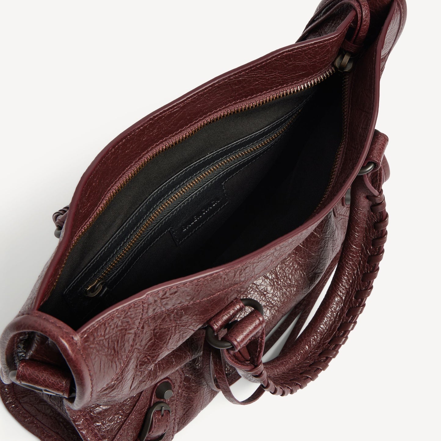 Cuero | WOMEN'S LE CITY BAG SMALL IN DARK BURGUNDY