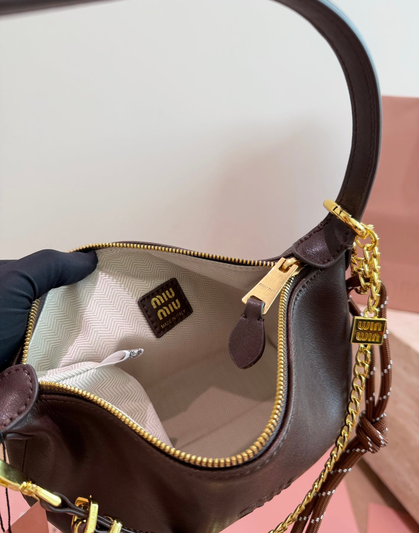 Cuero | Mini Shoulder Bag Brown