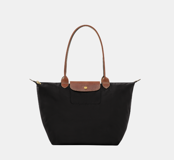 Cuero | Le Pliage L Tote bag Black