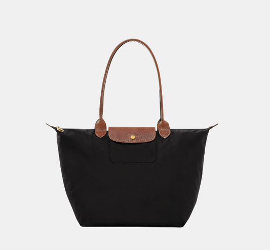Cuero | Le Pliage L Tote bag Black