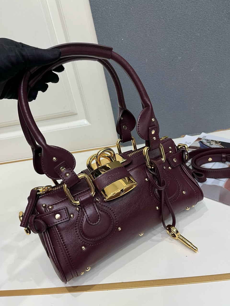 Chloe Paddington Mini Boston Bag