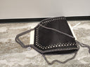 Stella McCartney Falabella Studded Shoulder Bag – Black