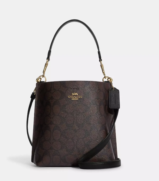 Cuero | Mollie Bucket Bag In Signature Canvas