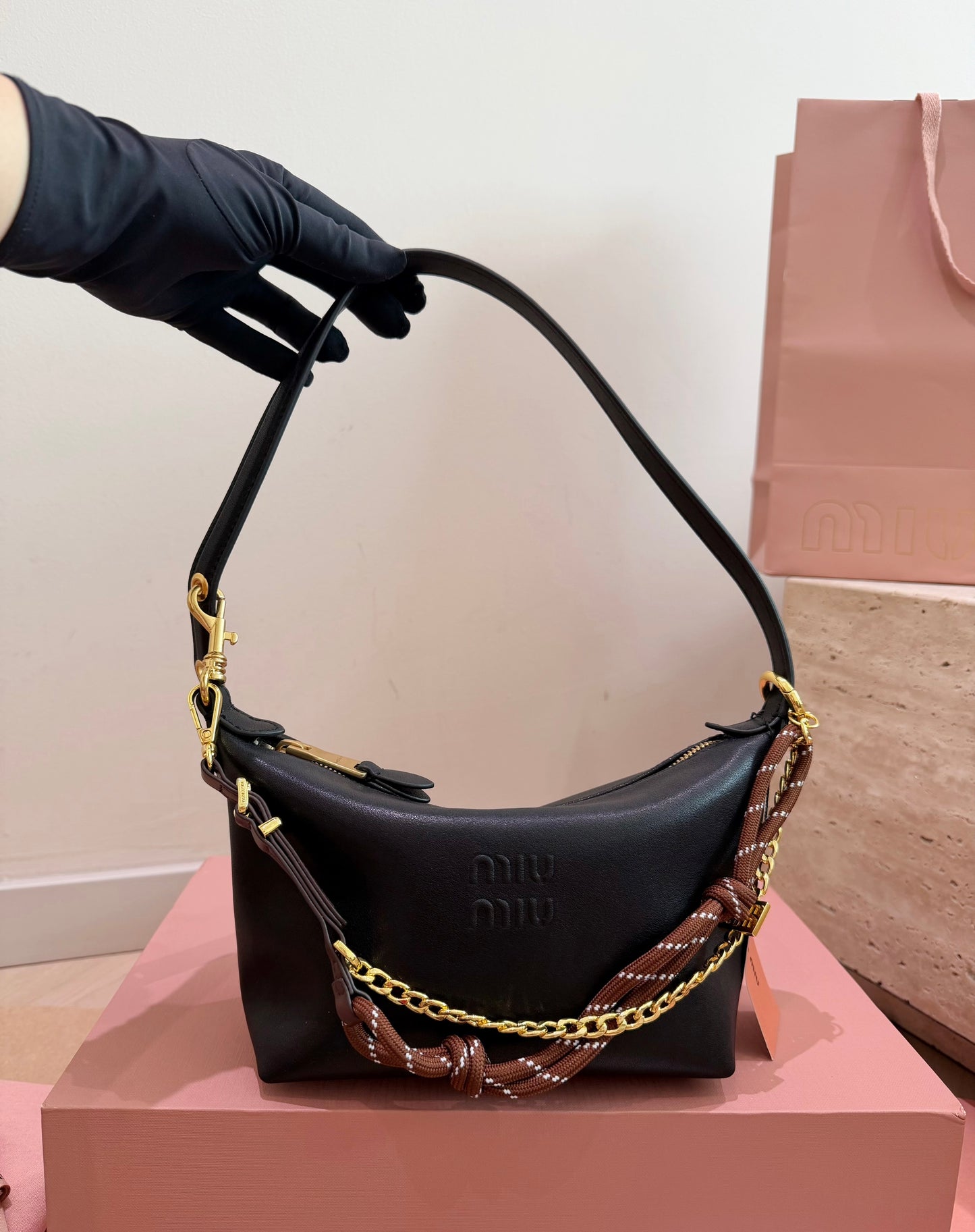 Cuero | Mini Shoulder Bag Black
