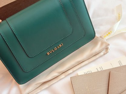 Cuero | Mini Crossbody Bag Emerald Green