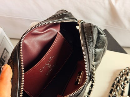 Cuero | Quilted Barrel Bag