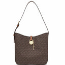 MICHAEL KORS Lyra Leather Small Bucket Bag Oxblood