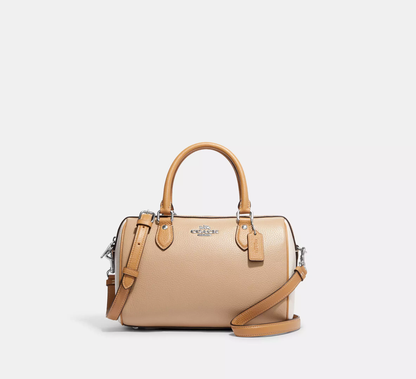 Cuero | Rowan Satchel Bag In Colorblock