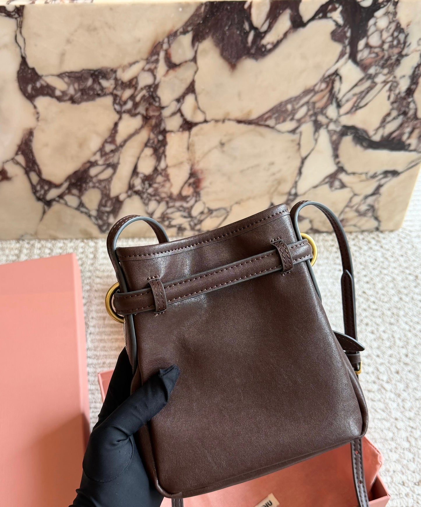 Cuero | Mini Bucket Bag
