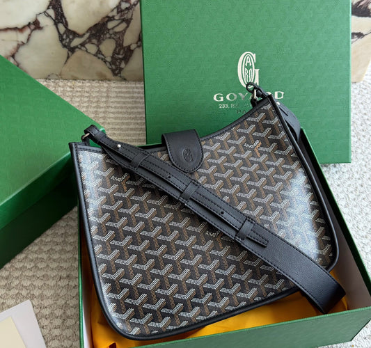 Goyard Hobo Bag – Goyardine Black