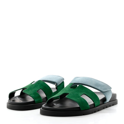 Cuero | Suede Goatskin Chypre Sandals