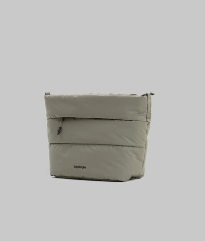 Cuero | Topologo Besace Silky Peach Bag - Moss