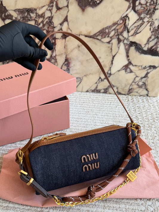 Cuero | Mini Cylinder Shoulder Bag