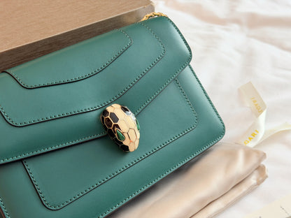 Cuero | Mini Crossbody Bag Emerald Green