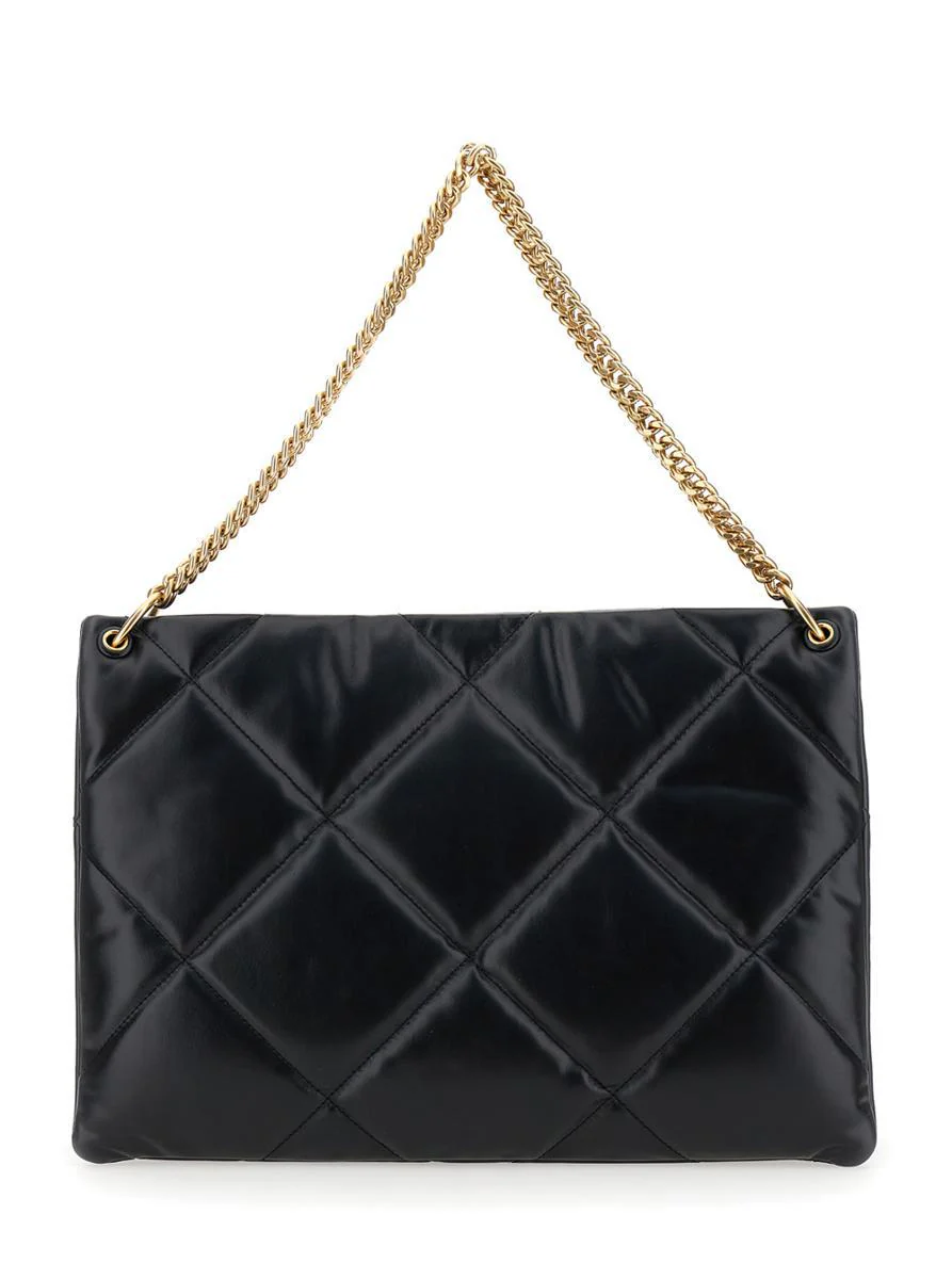 Cuero | Shoulder Bag With Logo Plaque And Double T Motif In Leather Bag