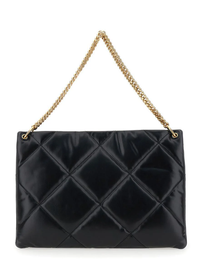 Cuero | Shoulder Bag With Logo Plaque And Double T Motif In Leather Bag