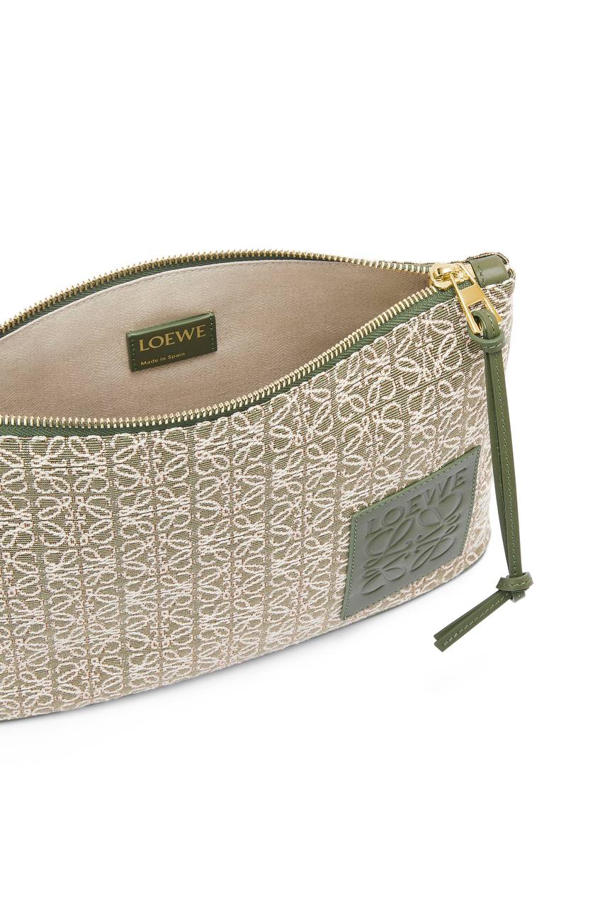 Cuero | Anagram Jacquard Oblong Pouch
