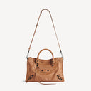 BALENCIAGA WOMEN'S LE CITY BAG SMALL IN CAMEL