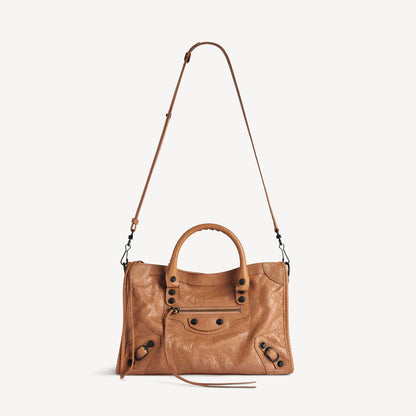 Cuero | WOMEN'S LE CITY BAG SMALL IN CAMEL