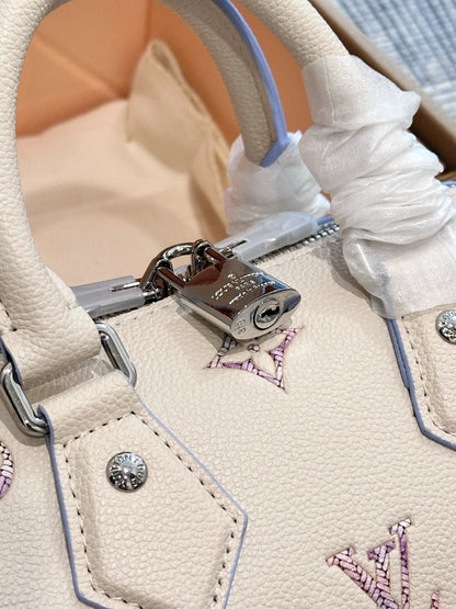 Cuero | Mini Speedy Bag Cream