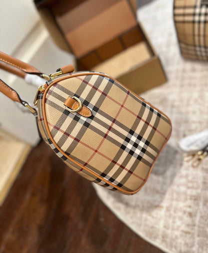 Cuero | medium Check satchel bag